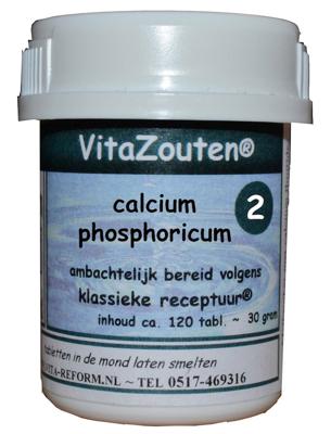 Vitazouten Calcium phosphoricum VitaZout nr. 02 120 Tabletten Vitazouten Calcium phosphoricum VitaZout nr. 02 120 Tabletten