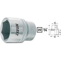HAZET Dopsleutel 1000-41 · 3/4 inch (20 mm) vierkant hol · Buiten-zeskant-profiel · SW 41 mm - thumbnail