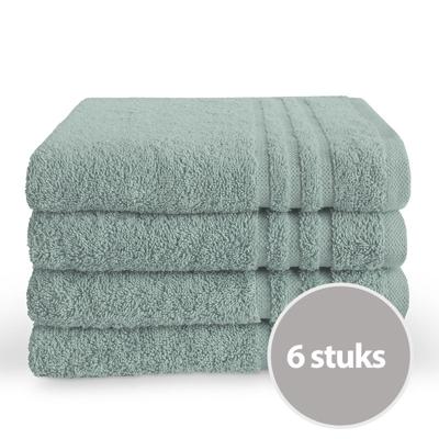 Byrklund Handdoek 50x100 cm 500gram Zeeblauw - 6 stuks