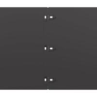 Gazonranden 10 st 25x103 cm koudgewalst staal zwart - thumbnail