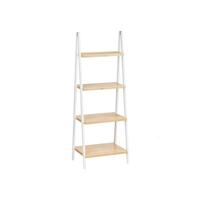 Badkamerschappen Berilo WR5504-4-426 Wit Natuurlijk 40 x 109,3 x 30 cm - thumbnail