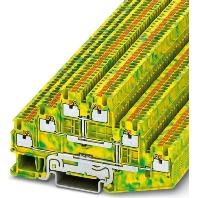 Phoenix Contact 3213739 Aardklem 3-etages 3.5 mm Snelaansluiting Groen, Geel 50 stuk(s) - thumbnail