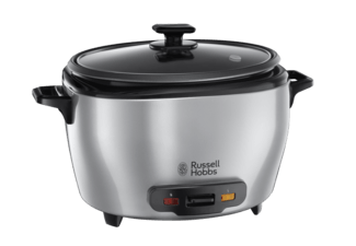 Russell Hobbs 23570-56 MaxiCok 14 Cup Rijstkoker Grijs Russell Hobbs 23570-56 MaxiCok 14 Cup Rijstkoker Grijs