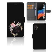 Samsung Galaxy Xcover 6 Pro Leuk Hoesje Boho Text - thumbnail