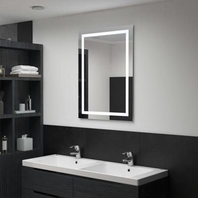 VidaXL Badkamerspiegel led met aanraaksensor 60x80 cm