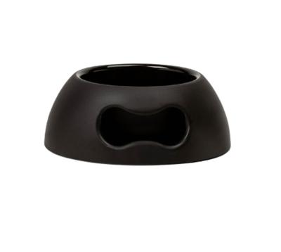 Voerbak voor honden United Pets 350 ml Zwart Polypropyleen