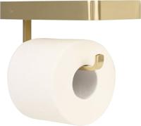 Ben Mykanto toiletrolhouder 18,8x10x9cm geborsteld messing - thumbnail