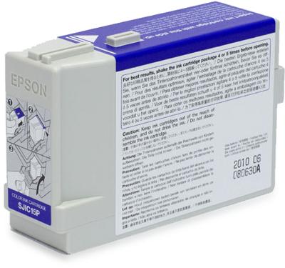 Epson Inktcartridge SJIC15P Origineel Cyaan, Magenta, Geel C33S020464