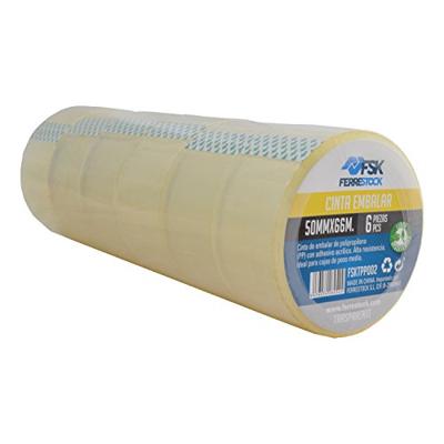 Plakband Ferrestock 6 pcs Transparant 66 m x 50 mm
