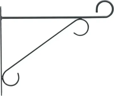 Elho wandhaak elegant 30 cm antraciet