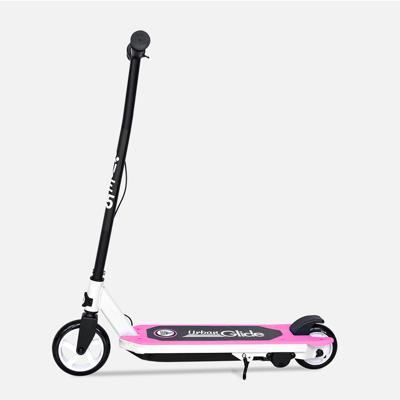 Urbanglide Ride55 elektrische scooter kind vanaf 6 jaar Ultra licht Max snelheid 10 km / u roze kruk