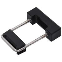 VidaXL U-verbinding met kunststof voor hekpaal 25 sets 60x40 mm - thumbnail
