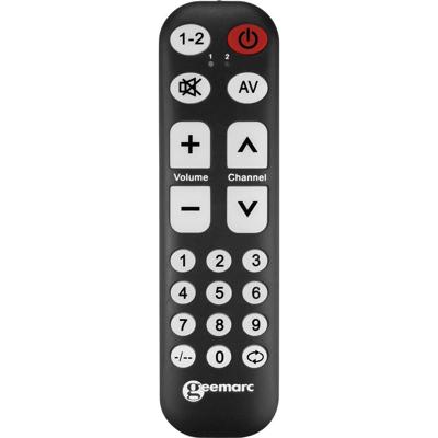 Geemarc TV-10 Universeel Afstandsbediening Zwart