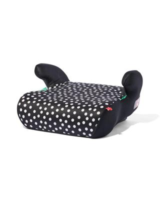 HEMA Auto opzetzitje 126-150cm zwart met witte stip