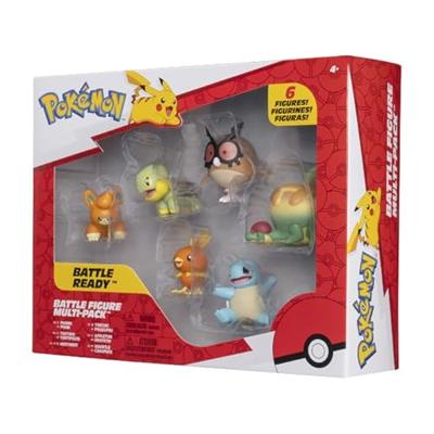 Pokémon gevechtsfiguur figurenset 6-delig