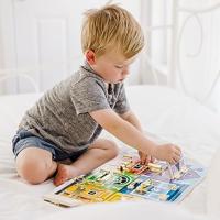 Melissa & Doug Houten Speelbord met Slotjes - thumbnail