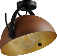 Masterlight Landelijke plafondlampLarino 30 roestbruin met goud - 5199-25-08-B - thumbnail