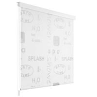 VidaXL Rolgordijn voor douche 80x240 cm splash - thumbnail