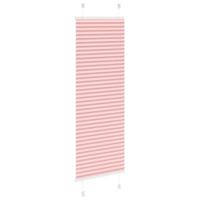 VidaXL Plissé rolgordijn 40x100 cm stofbreedte 39,4 cm polyester roze - thumbnail