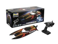 Revell Control X-TREME Boat Catamaran RC boot voor beginners RTR 440 mm - thumbnail