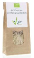 Vitiv Kardemom gemalen bio 40 Gram - thumbnail