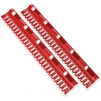 Leifheit 81534 pegasus houders voor klein wasgoed 2 stuks rood - thumbnail