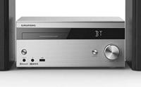 Grundig CMS 4000 BT DAB HiFi System Zilver - thumbnail