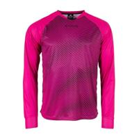 Stanno 415004 Vortex Keeper Shirt Long Sleeve - Magenta-Black - S - thumbnail