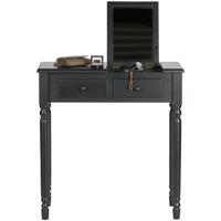 WOOOD Kaptafel/Sidetable 'Romy' kleur Zwart - thumbnail