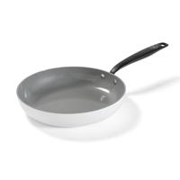 BE Living Koekenpan ø 30 cm - keramische anti-aanbaklaag - PFAS-vrij - geschikt voor alle warmtebronnen - wit - thumbnail