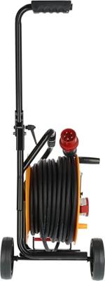 Brennenstuhl 1319200010 Kabelhaspel 30.00 m Zwart CEE-stekker 32 A 5-polig