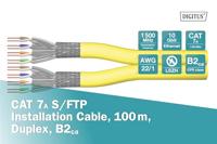 Digitus DK-1745-A-VH-D-5 Netwerkkabel CAT 7a S/FTP Geel 500 m - thumbnail