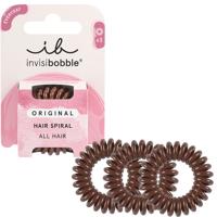 Invisibobble original pretzel brown 3 stuks - thumbnail