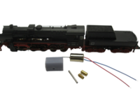micromotor NF041C motor ombouwset voor Fleischmann BR 52 DB / DRG, SNCB 26, SNCF 150 Y, ÖBB 52 - thumbnail