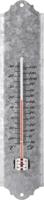 Esschert Design wandthermometer 30 cm schrootzink oz10 - thumbnail