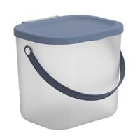 Rotho Albula Wasmiddelbox 6L Horizon Blauw/Transparant - thumbnail