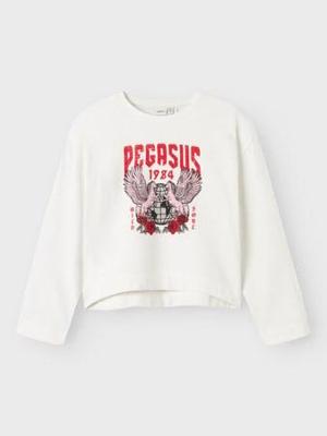 Name it zomer sweater meisjes - wit - Nkfrositta