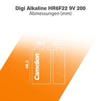 Camelion NH-9V250BP1 Oplaadbare batterij Nikkel-Metaalhydride (NiMH) - thumbnail