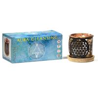 Wierook Brander Aromafume Aura Reiniging - 9 x 8 cm - thumbnail
