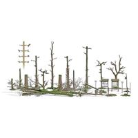 Busch Totholz-Set 1852 Boom bouwpakket 15 tot 50 mm 1 set(s) - thumbnail