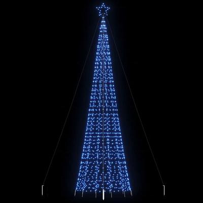 LED-kerstboom met spikes 1534 LEDs 500 cm blauw