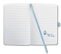 Sigel SI-JN119 Notitieboek Jolie Flair A5 Hardcover Gelinieerd Sky Blue - thumbnail