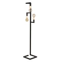 LABEL51 Vloerlamp 'Loco', Metaal, 3 lamps, kleur Zwart - thumbnail