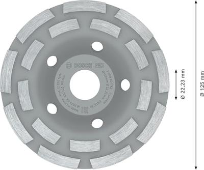 Bosch Accessories 2608601762 Diamantschijf Diameter 125 mm 1 stuk(s) Bosch Accessories 2608601762 Diamantschijf Diameter 125 mm 1 stuk(s)
