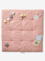 Soepel speeltapijt Sweet fun roze met print - thumbnail