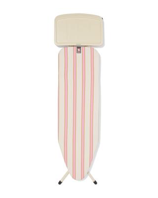 HEMA Brabantia strijkplank B voor stoomgenerator 124x38cm strepen roze (zand)