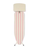 HEMA Brabantia strijkplank B voor stoomgenerator 124x38cm strepen roze (zand) - thumbnail