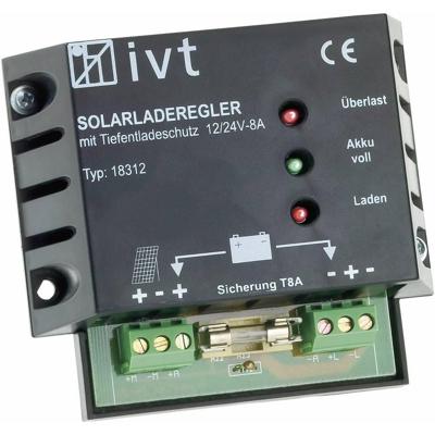 IVT Shunt Laadregelaar voor zonne-energie PWM 12 V, 24 V 20 A IVT Shunt Laadregelaar voor zonne-energie PWM 12 V, 24 V 20 A