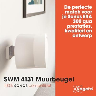 Vogel'S SWM 4131 VOOR SONOS ERA 300 Audio muurbeugel Wit Vogel'S SWM 4131 VOOR SONOS ERA 300 Audio muurbeugel Wit