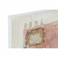Schilderij DKD Home Decor Abstract Koloniaal (60 x 2,8 x 60 cm) (2 Stuks) - thumbnail